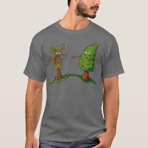 Autumn Embarrassment Funny Tree51 T-Shirt