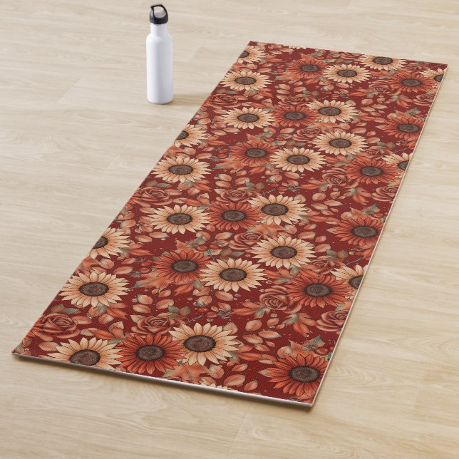 Autumn Embrace Yoga Mat (In Situ)