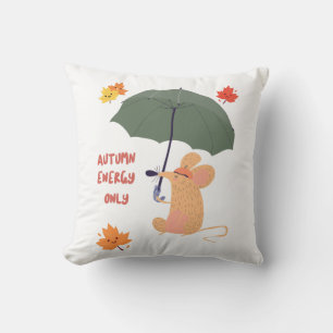 Autumn Energy Only Throw Pillow