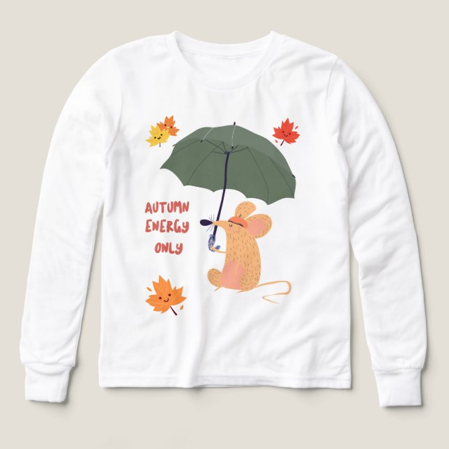 Autumn Energy Only  Tri-Blend Shirts (Design Front)