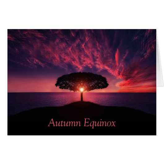 Autumn Equinox Cards (Front Horizontal)