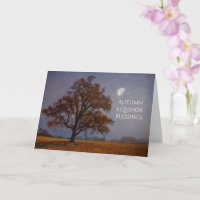 Autumn Equinox Mabon Beautiful Oak Tree Blessings