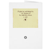 Autumn Equinox Mabon Blessings Pentacle Cards (Back)