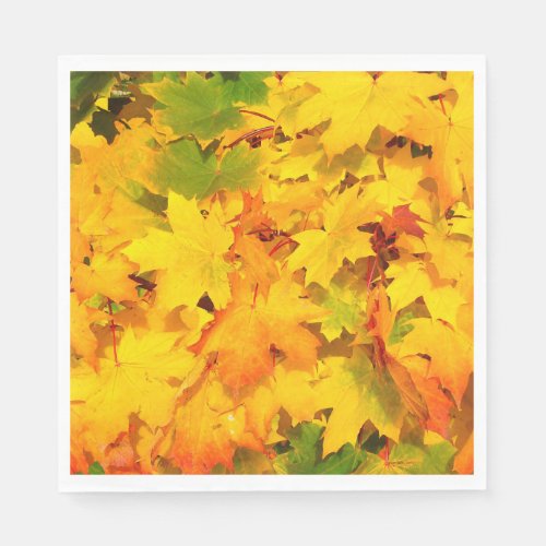 Autumn Escapes Standard Luncheon Paper Napkin