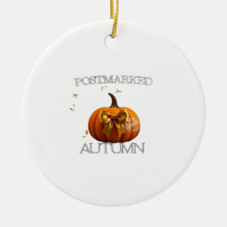 Autumn Essential T-Shirt Ceramic Ornament