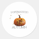 Autumn Essential T-Shirt Classic Round Sticker