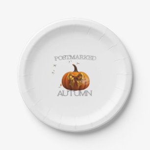 Autumn Essential T-Shirt Paper Plates