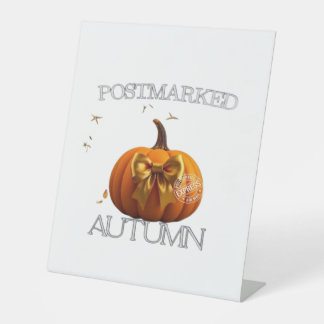 Autumn Essential T-Shirt Pedestal Sign