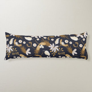 Autumn Evening Bloom Body Pillow
