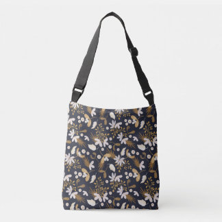 Autumn Evening Bloom Crossbody Bag