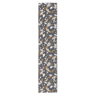 Autumn Evening Bloom Short Table Runner