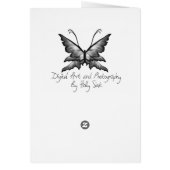 Autumn Fairy Card (Back)