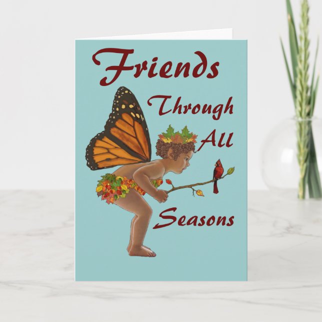 Autumn Fairy Card (Front)