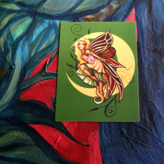 Autumn Fairy Postcard