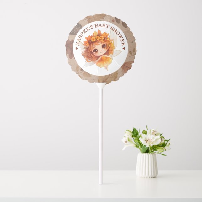 Autumn Fairy Woodland Balloon (In SItu)