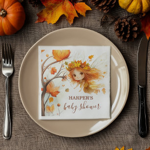 Autumn Fairy Woodland Napkins