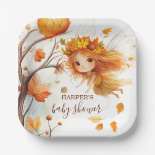 Autumn Fairy Woodland Paper Plates