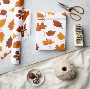Autumn Fairytale Dreamy Fall Forest and Soft Wrapping Paper