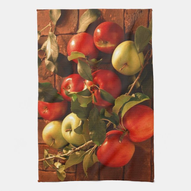 Autumn, Fall, Apples Design Towels (Vertical)