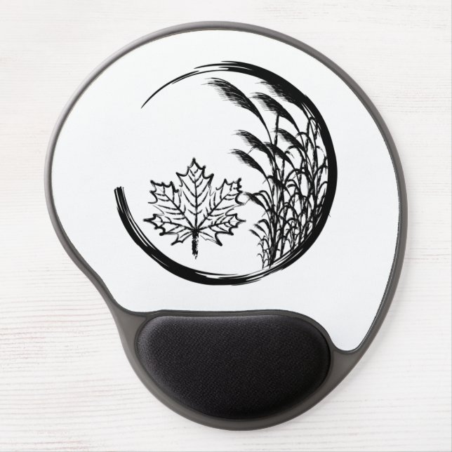 Autumn / Fall Crest Gel Mouse Pad (Front)
