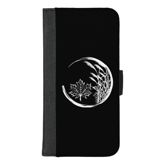 Autumn / Fall Crest iPhone Wallet Case (Front)