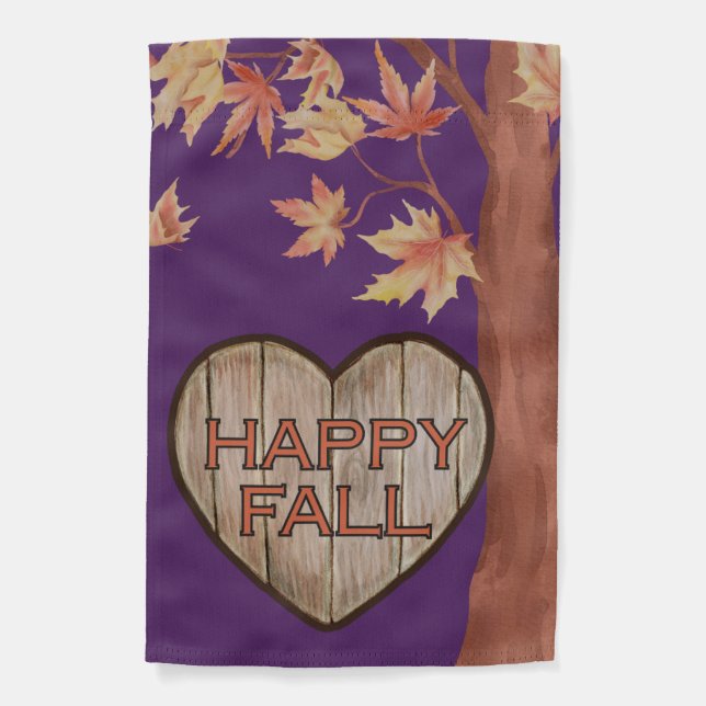 Autumn Fall Garden Flag (Front)