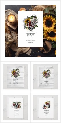 Autumn-Fall Gothic Wedding