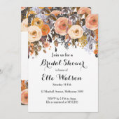 Autumn Fall in Love Bridal Shower Invitation (Front/Back)
