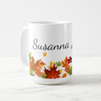 Autumn Fall Leaf Maple Coffee Mug