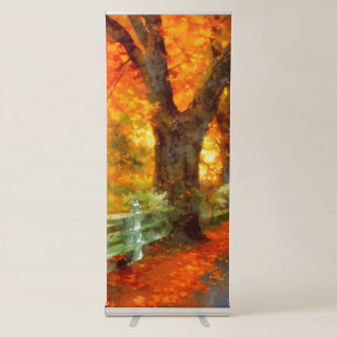 Autumn/Fall/Leaves/nature Retractable Banner