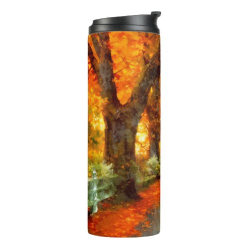 AutumnFallLeavesnature  Thermal Tumbler