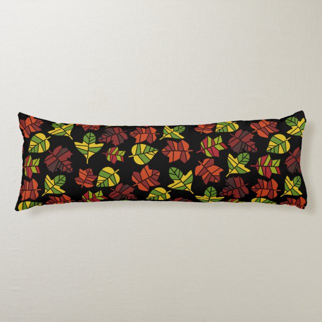 Autumn Fall Nature Transition Body Pillow (Front)