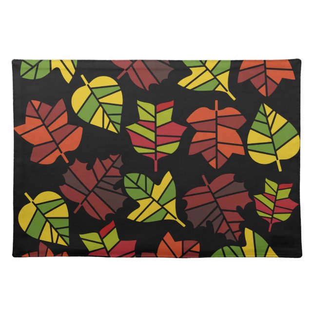 Autumn Fall Nature Transition Cloth Placemat (Front)