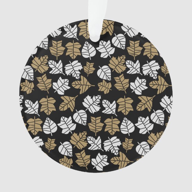 Autumn Fall Nature Transition Ornament (Front)