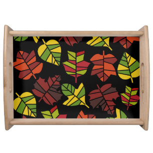 Autumn Fall Nature Transition Serving Tray