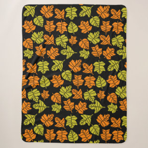 Autumn Fall Nature Transition Sherpa Blanket