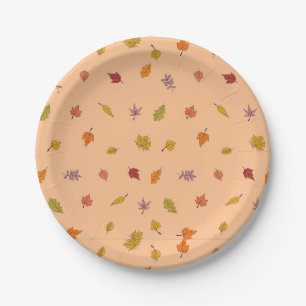 Autumn Fall Paper Plates