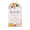 Autumn Fall Pumpkin Burgundy Floral Thank You
