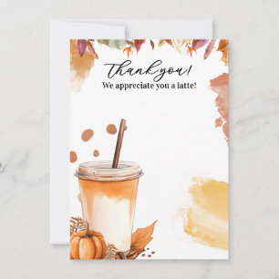 Autumn Fall Pumpkin Spice Party Invitation