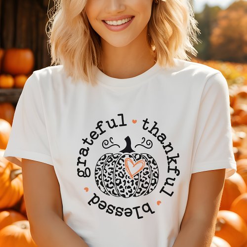 AutumnFall Pumpkin Womens Tri_Blend Shirt