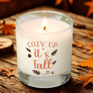 Autumn Fall Scented Jar Candle