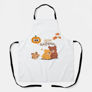 Autumn Fall Shirt, Thanksgiving Shirt, Fall Pumpki Apron