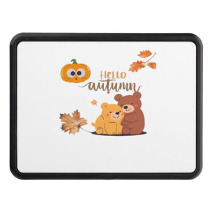 Autumn Fall Shirt, Thanksgiving Shirt, Fall Pumpki Hitch Cover