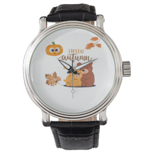 Autumn Fall Shirt, Thanksgiving Shirt, Fall Pumpki Watch
