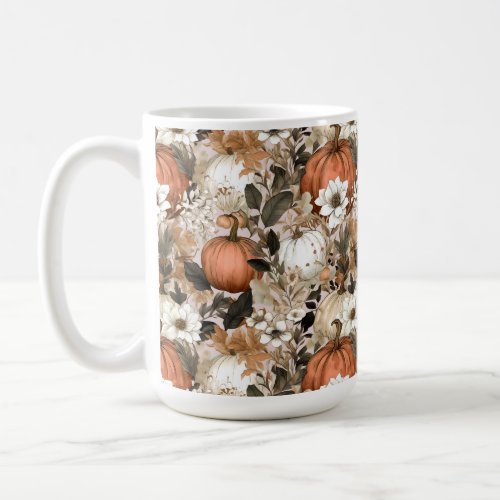 Autumn  Fall Thanksgiving pumpkins Coffee Mug