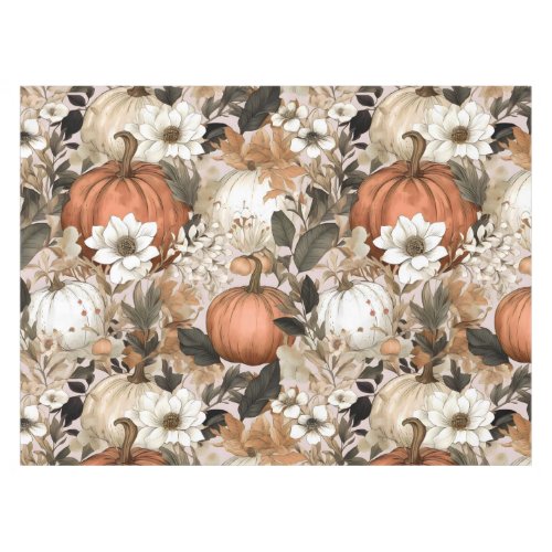 Autumn  Fall Thanksgiving pumpkins Tablecloth