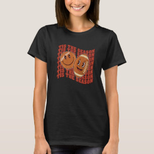 Autumn Fall This The Season Family Football Thanks T-Shirt