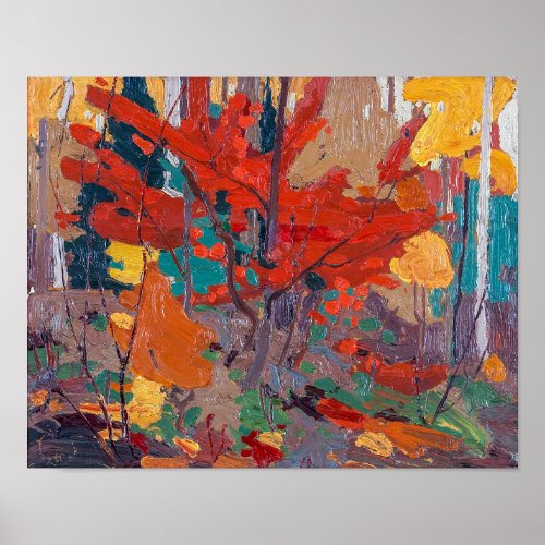 Autumn Fall  Tom Thomson  Poster