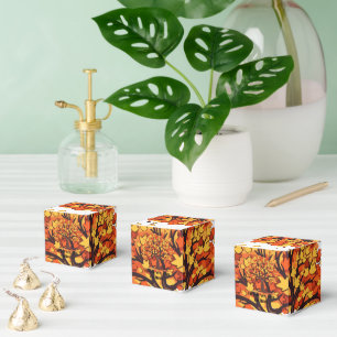 Autumn Fall Tree Happy Thanksgiving Blessed Favor Boxes