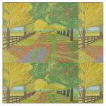 Autumn- Fallen Leaves cotton fabric 